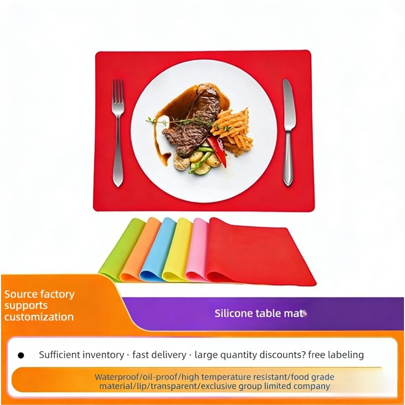 Kitchen Baking Table - 40*30*0.055CM Silicone Baking Mat Non Stick