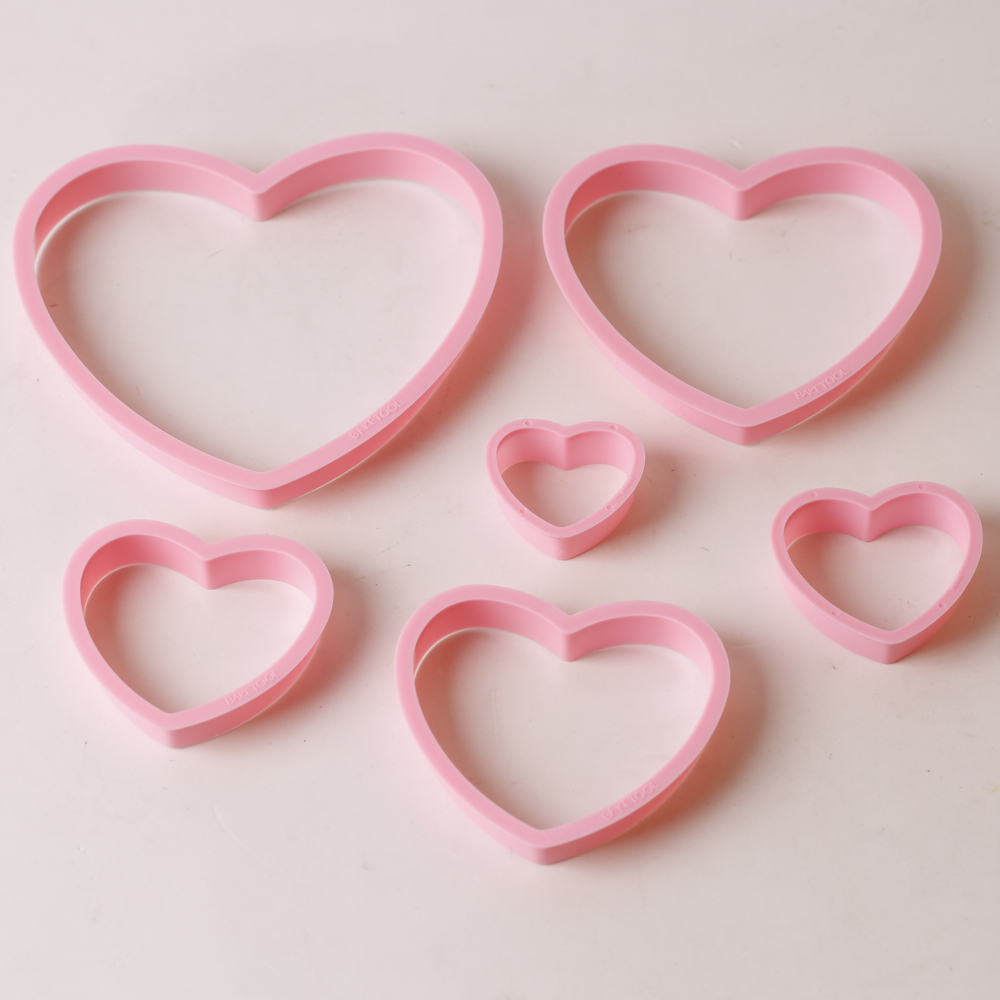 1set/3sets Pink Heart Star Flo - đánh giá và giá Kitchen Baking Products