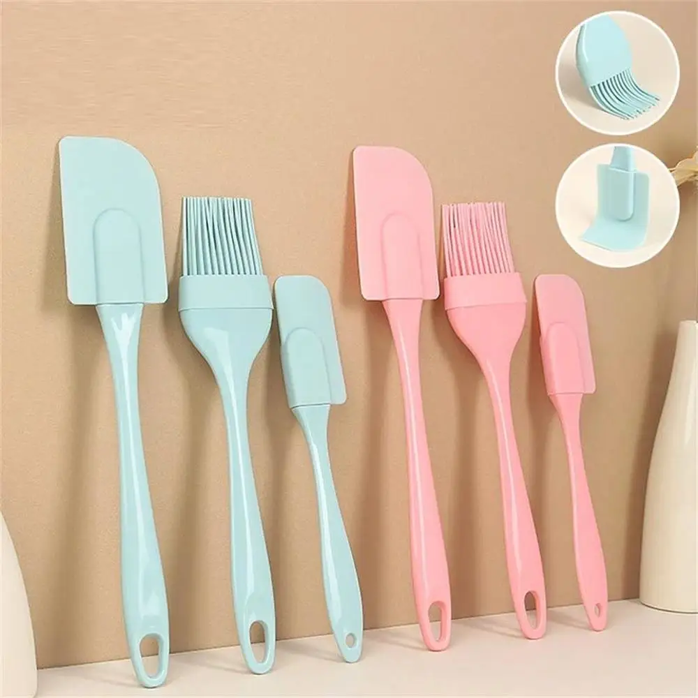 3Pcs Non-Stick Silicone Cream  - đánh giá và giá Kitchen Baking Mixer