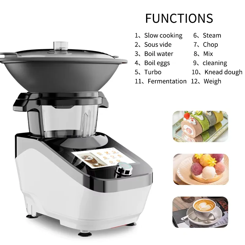 1500W Multifunctional Kitchen  - đánh giá và giá Kitchen Robot Baking