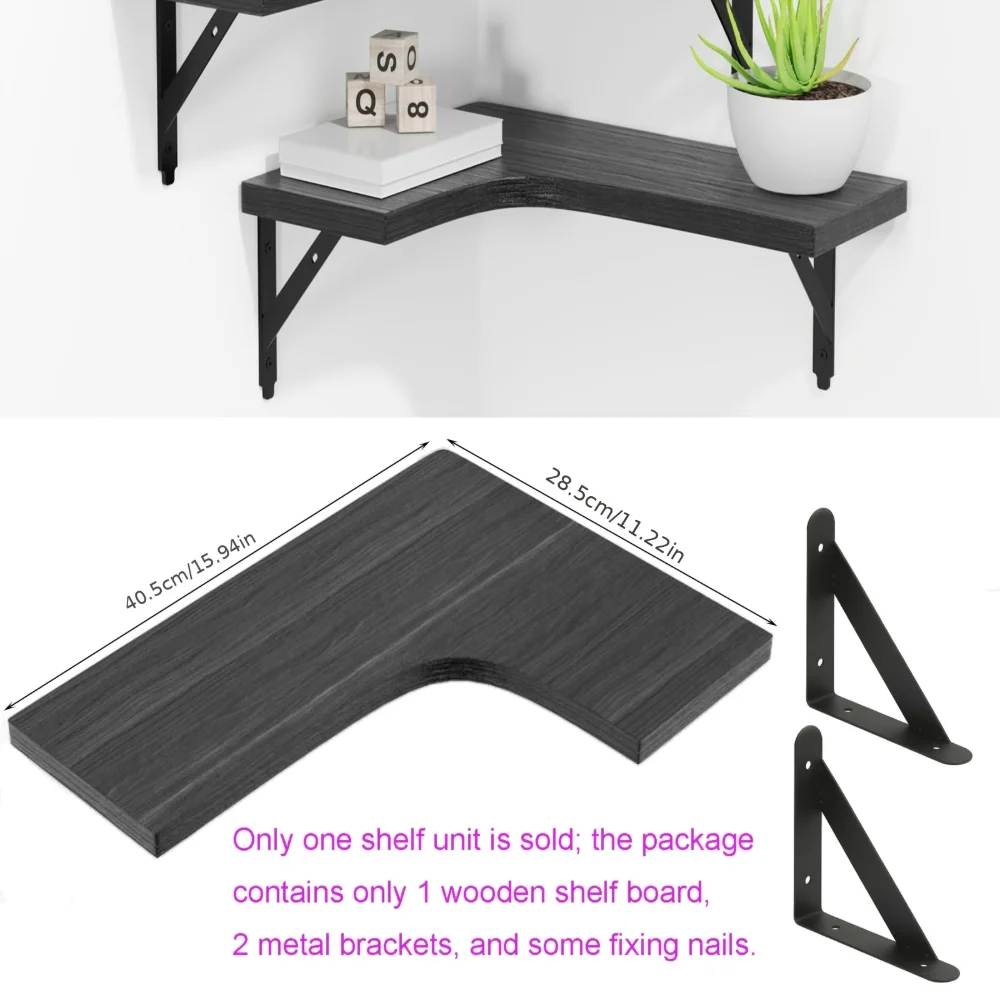 Natural Wood Grain Floating Sh - đánh giá và giá Kitchen Queen