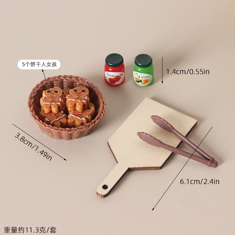 1:12 Gingerbread Man Food Play - đánh giá và giá Baking Kitchen Layout