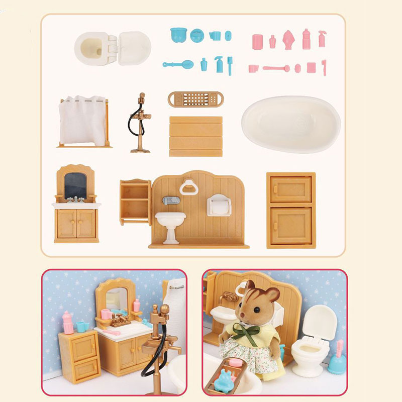 Dollhouse Miniature Gift box p - đánh giá và giá Kitchen Queen