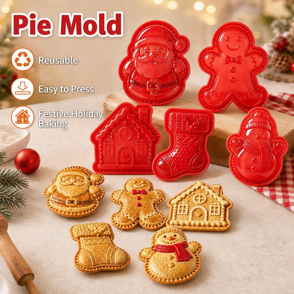 Christmas Themed Mini Pie Mold - đánh giá và giá Mini Kitchen Baking