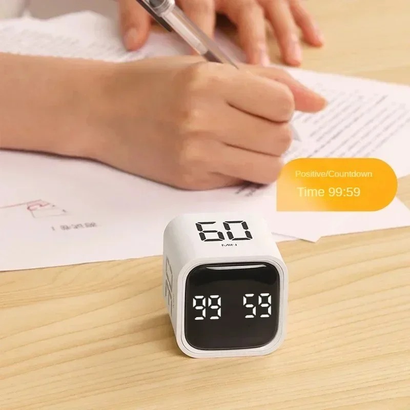 Portable Gravity Flip Cube Tim - đánh giá và giá Kitchen Baking Timer