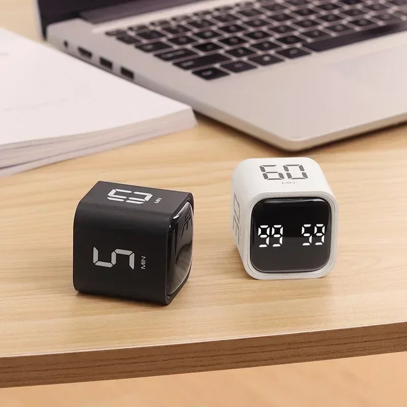 Portable Gravity Flip Cube Tim - đánh giá và giá Kitchen Baking Timer
