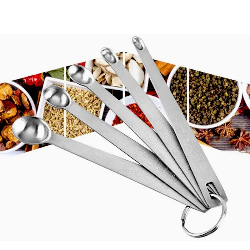 5Pcs Stainless Steel Mini Meas - đánh giá và giá Mini Kitchen Baking
