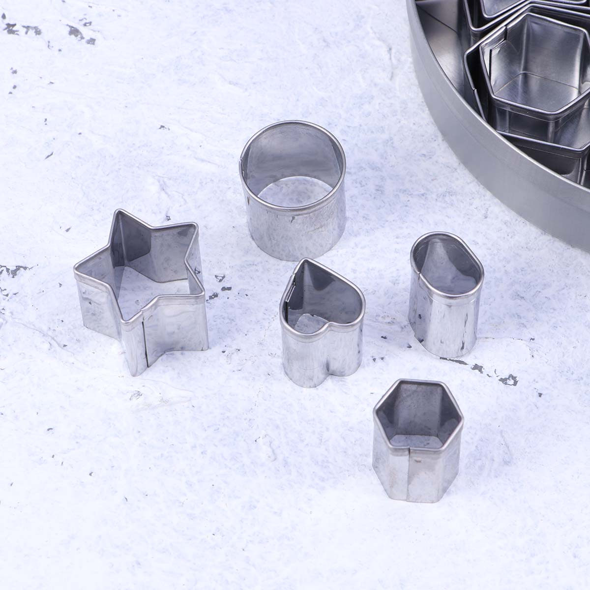 Stainless Steel Cookie Cutters - đánh giá và giá Mini Kitchen Baking