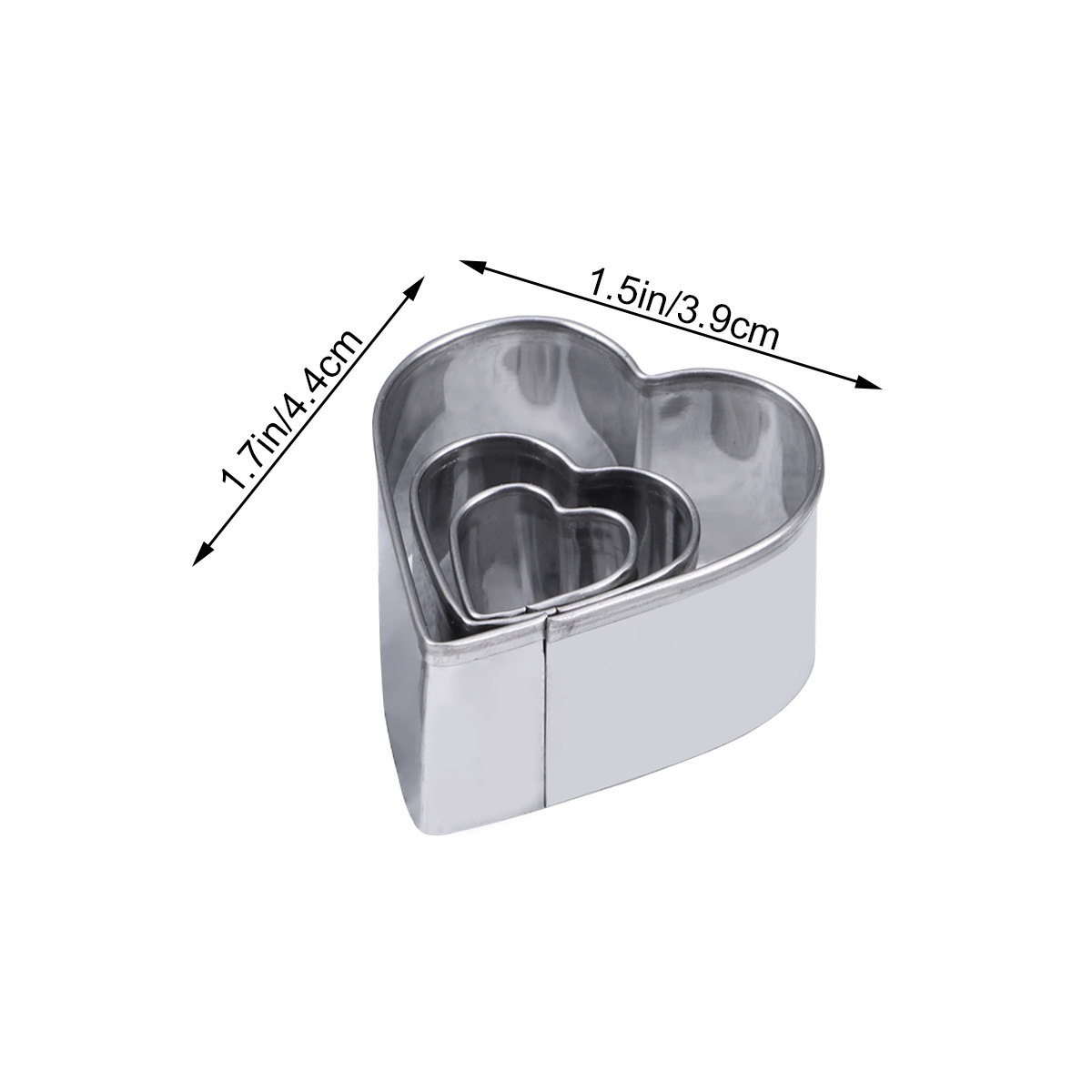 Stainless Steel Cookie Cutters - đánh giá và giá Mini Kitchen Baking