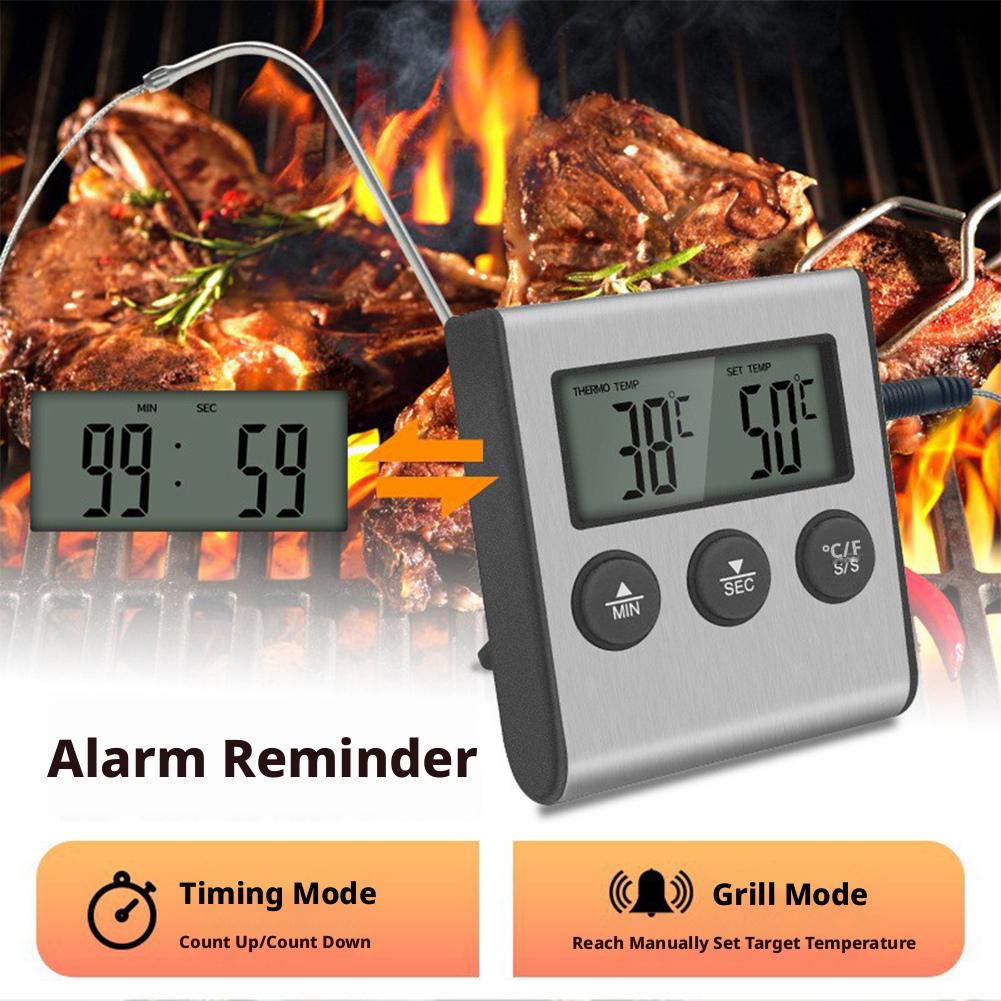 Digital Meat Thermometer Stain - đánh giá và giá Kitchen Baking Timer