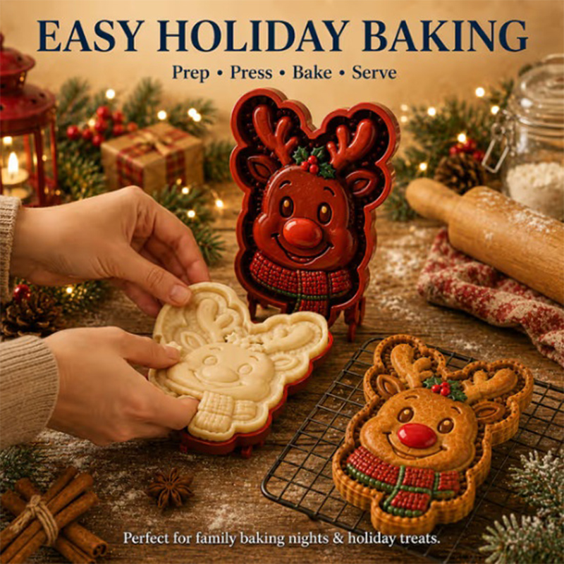 Christmas Themed Mini Pie Mold - đánh giá và giá Mini Kitchen Baking