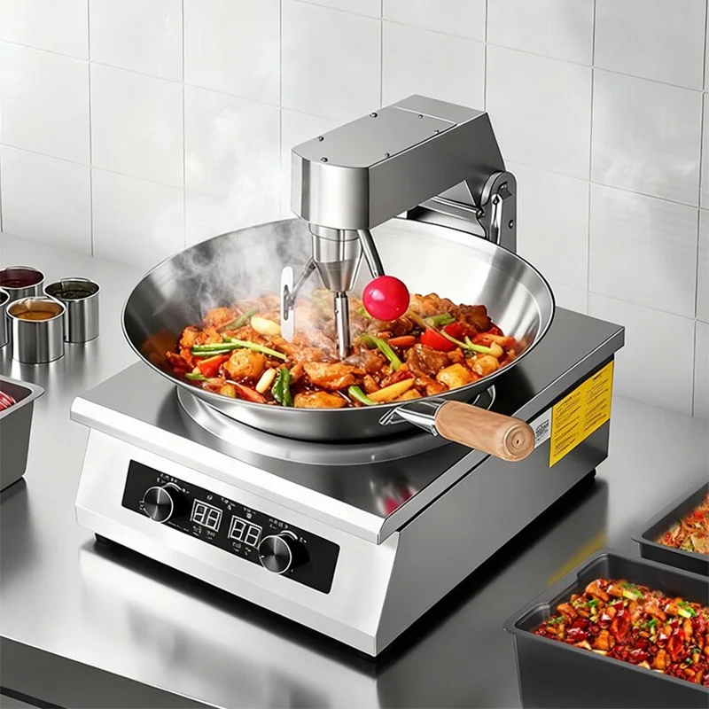 Automatic Cooking Machine Desk - đánh giá và giá Kitchen Robot Baking