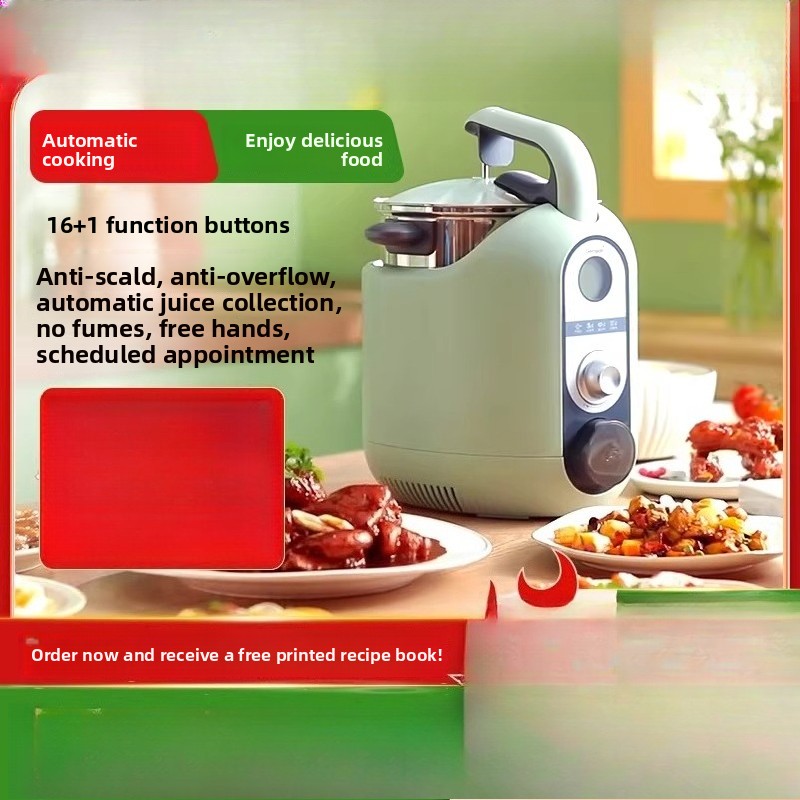 P18 Automatic Cooking Robot Sm - đánh giá và giá Kitchen Robot Baking