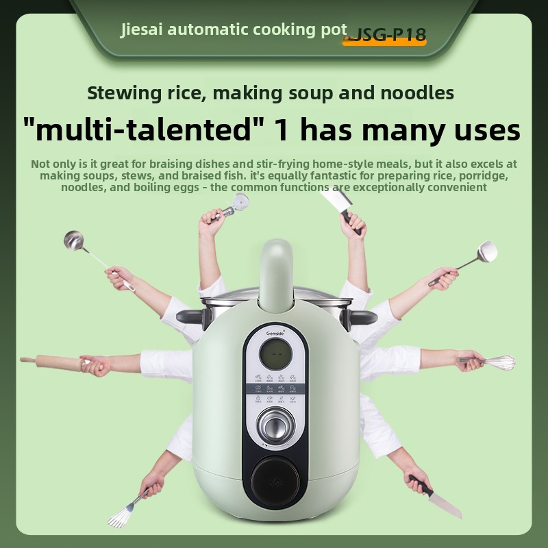 P18 Automatic Cooking Robot Sm - đánh giá và giá Kitchen Robot Baking
