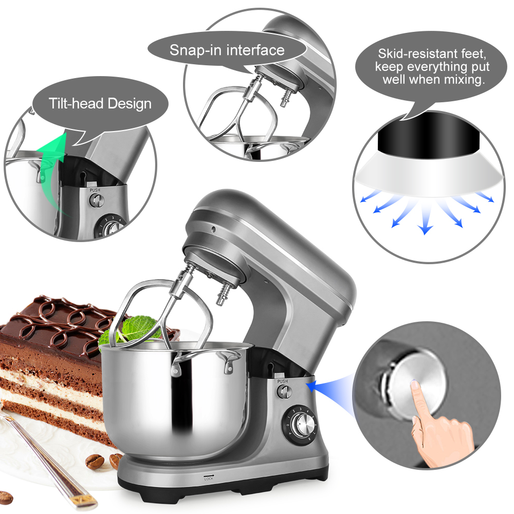 11L 2000W Large Powerful Elect - đánh giá và giá Kitchen Baking Mixer