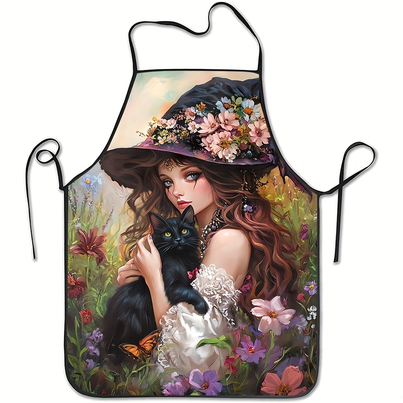 A Vintage Magic Black Cat Witc - đánh giá và giá Kitchen Witch Baking