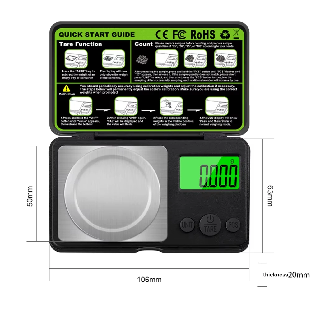 Mini Digital Scale Jewelry Mil - đánh giá và giá Mini Kitchen Baking