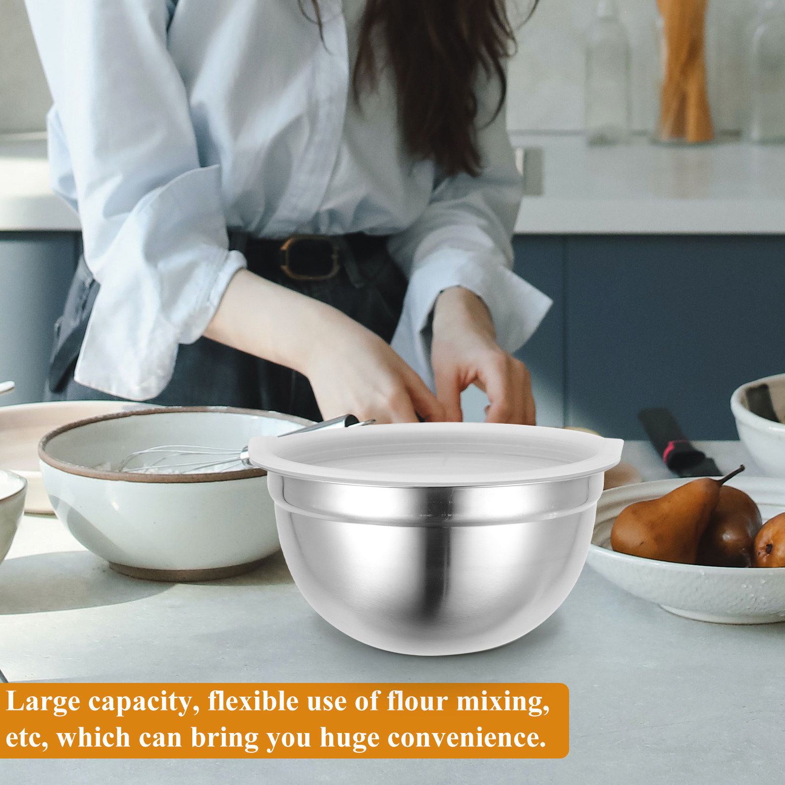 Premium Stainless Steel Mixing - đánh giá và giá Kitchen Baking Mixer