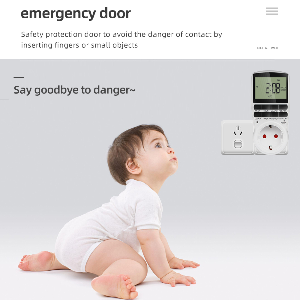 EU Plug Electronic Digital Tim - đánh giá và giá Kitchen Baking Timer